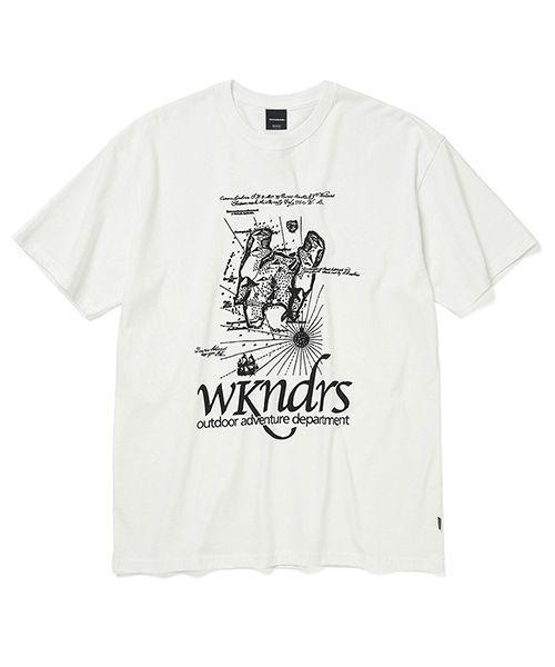 ★22SS★【WKNDRS】★W LOGO SS T-SHIR.T★ Tシャツ★ MUSINSA | WKNDRS TI SS T-SHIRT (WHITE)