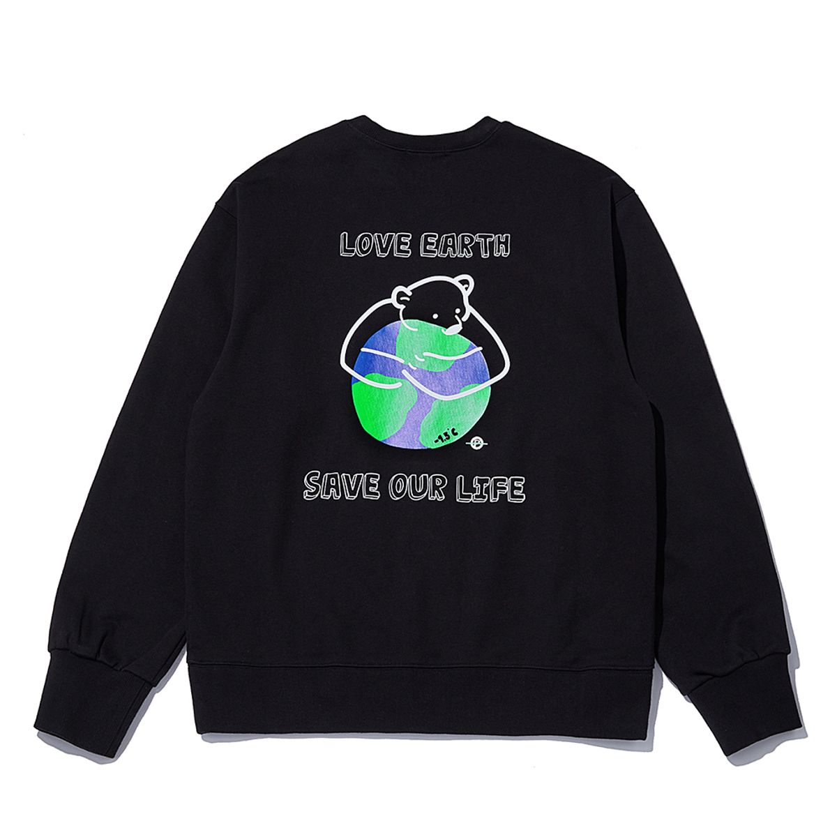 폴루션(POLLUTION) LOVE EARTH SWEAT SHIRT
