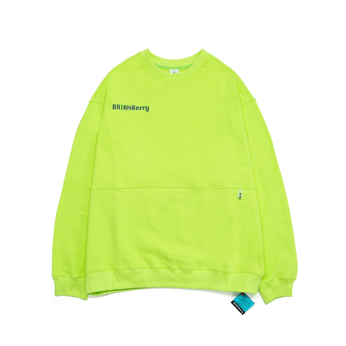브라이언베리(BRIAN BERRY) KYRA LOGO TEE_LIME