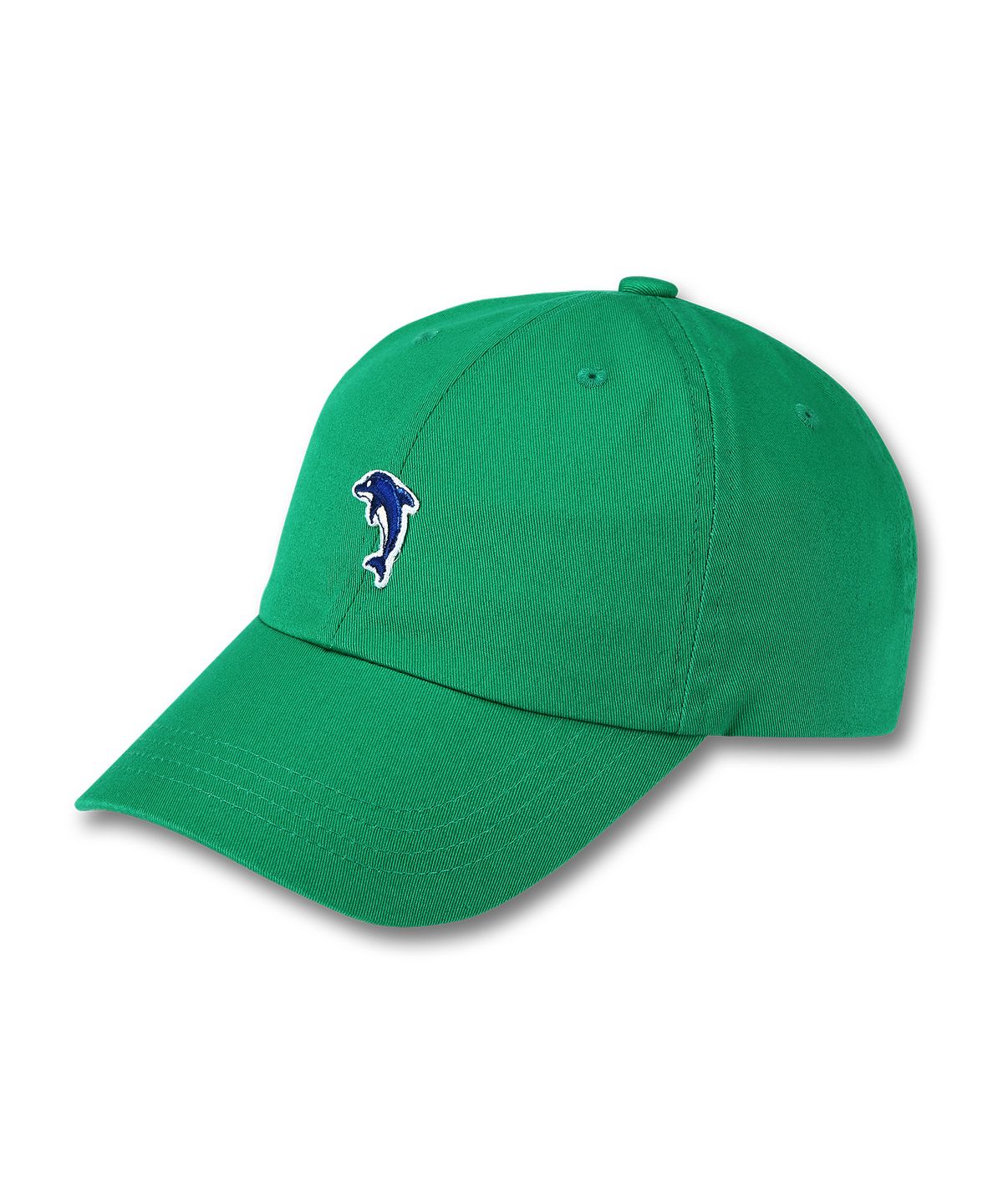 돌핀웨이브어패럴(DOLPHIN WAVE APPAREL) 돌핀 미니자수볼캡 그린