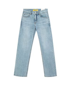 스카이블루 슬림 데님 팬츠