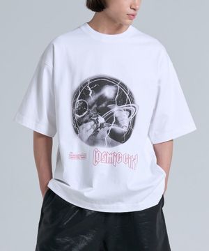 스페이스 투어 오버사이즈 티셔츠 [화이트]