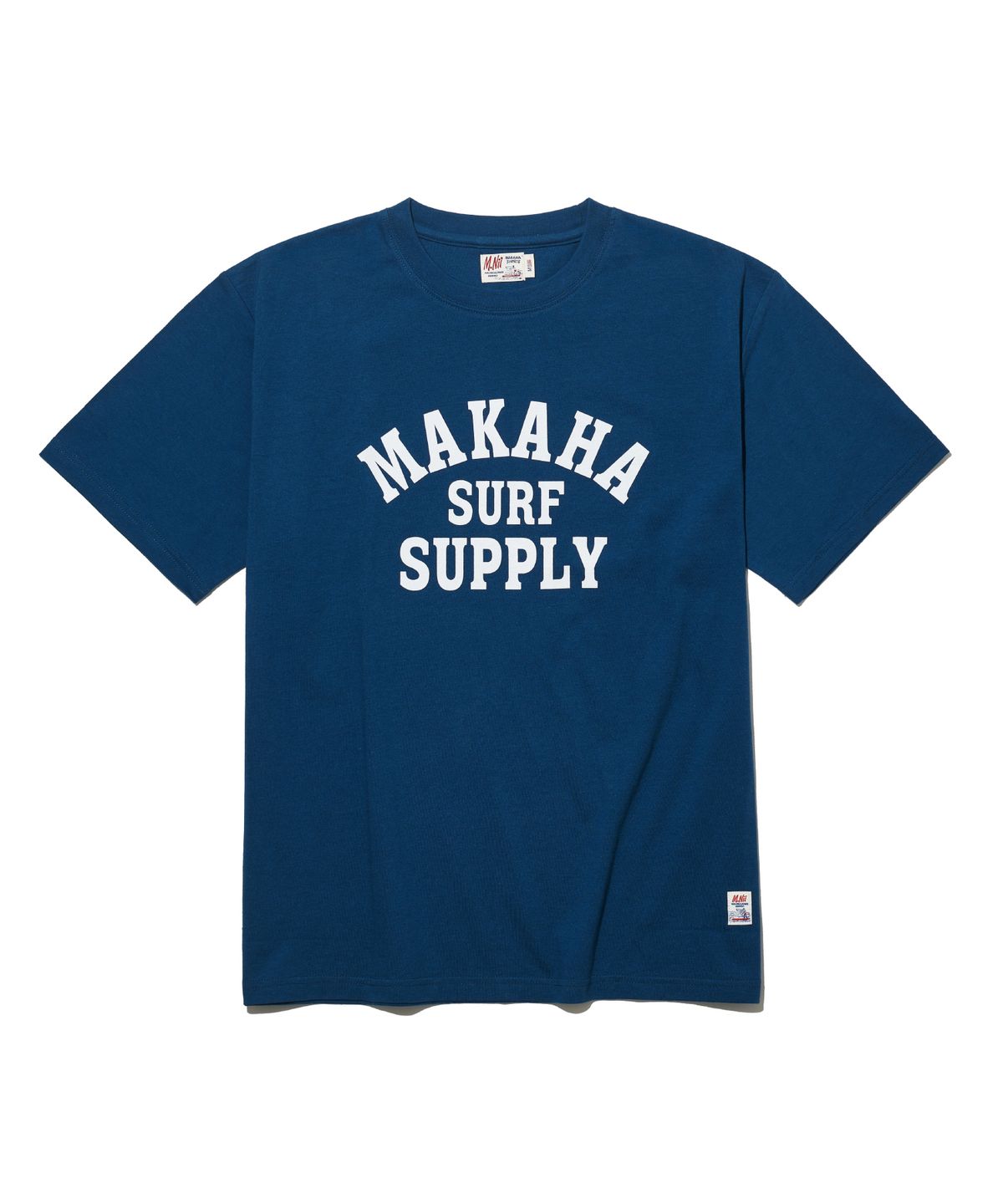 엠니(M.Nii) MAKAHA SURF SUPPLY T-SHIRTS / BLUE