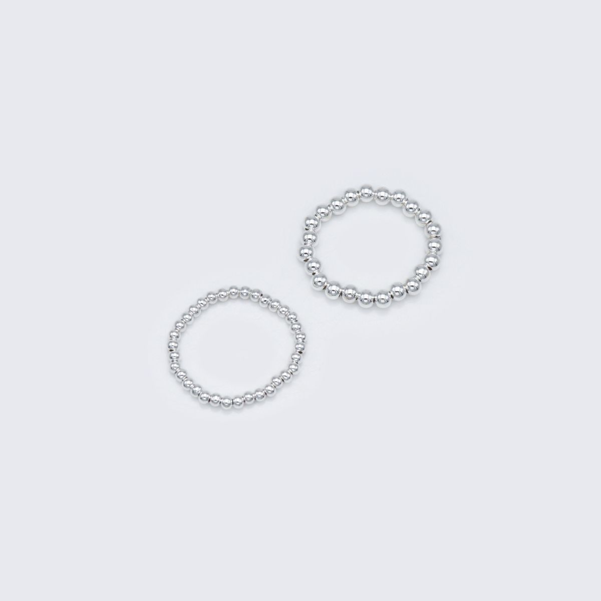 봉보(BONBEAU) simple silverball daily ring 925실버 2mm 3mm 실버볼 반지