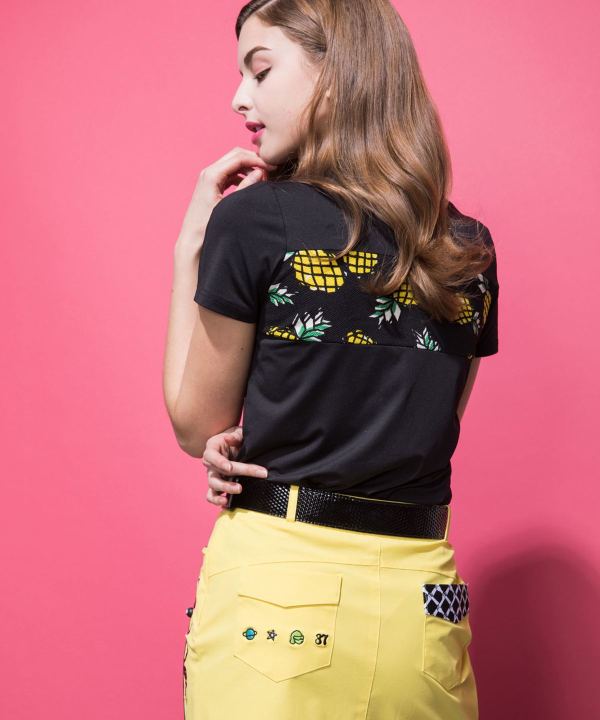 엠에프에스 골프웨어(MFS GOLFWEAR) MINI PINA ZIPPER T