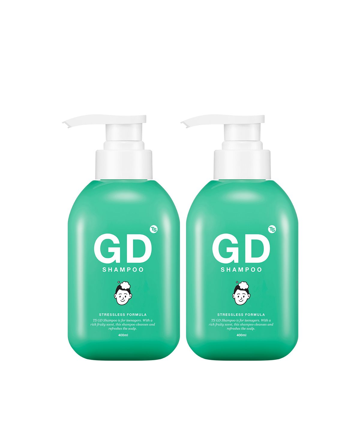 티에스(TS) TS지디샴푸 400ml x 2개 [두피가려움 완화]