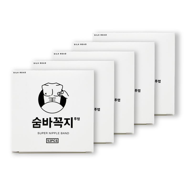벌크형 프리미엄 니플밴드 260매입 (투명색/살구색)