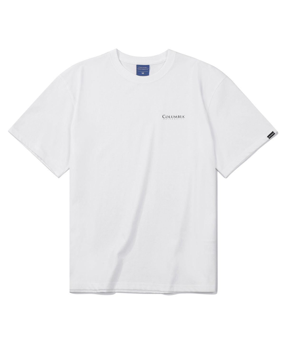 컬럼비아 유니버시티(COLUMBIA UNIVERSITY) CU SIGNITURE SMALL LOGO T-SHIRTS 화이트