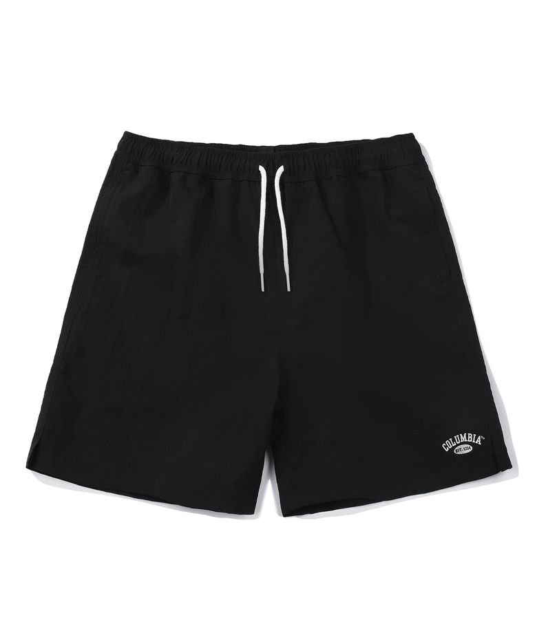 CU ARCH LOGO NYLON SHORTS PANTS 블랙
