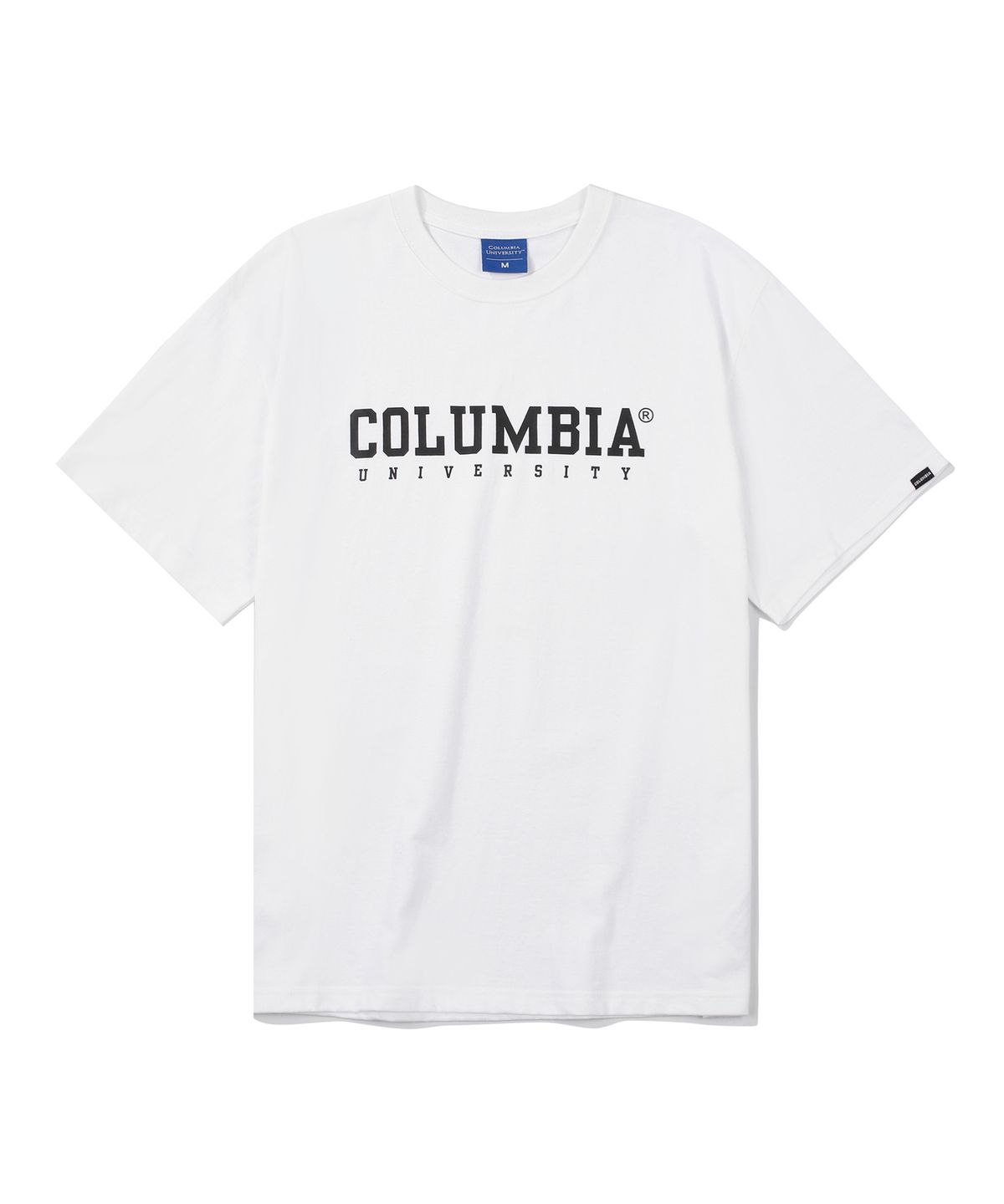 컬럼비아 유니버시티(COLUMBIA UNIVERSITY) CU YEAR LOGO T-SHIRTS 화이트