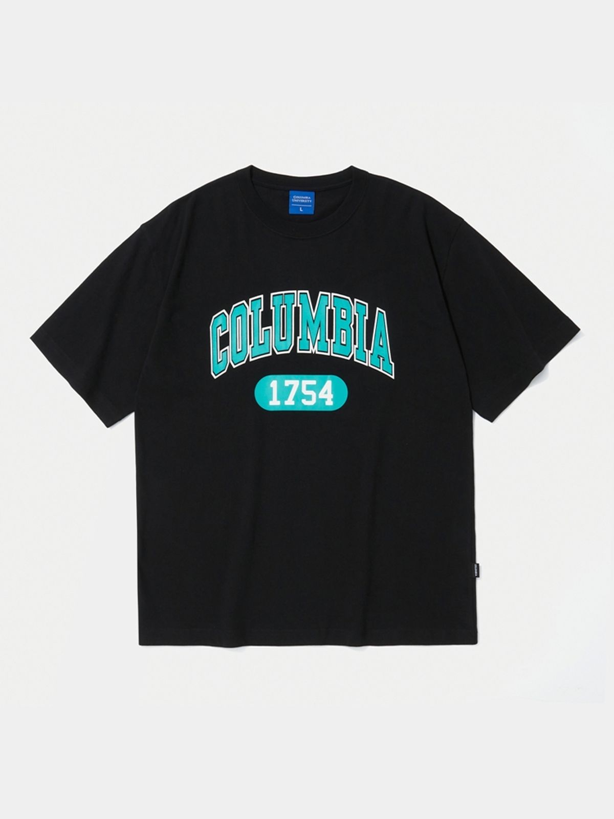 컬럼비아 유니버시티(COLUMBIA UNIVERSITY) CU 1754 ARCH LOGO T-SHIRTS 블랙