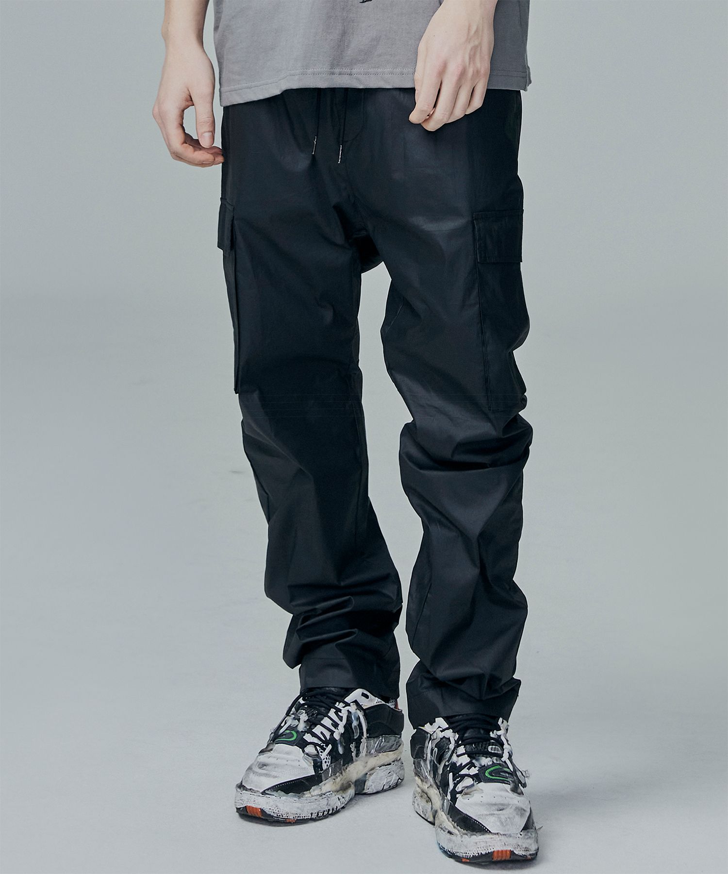 デニム・ジーパン NOT4NERD Carbon Baggy Pants Black PT051 MUSINSA | NOT4NERD Carbon Baggy Pants - Black