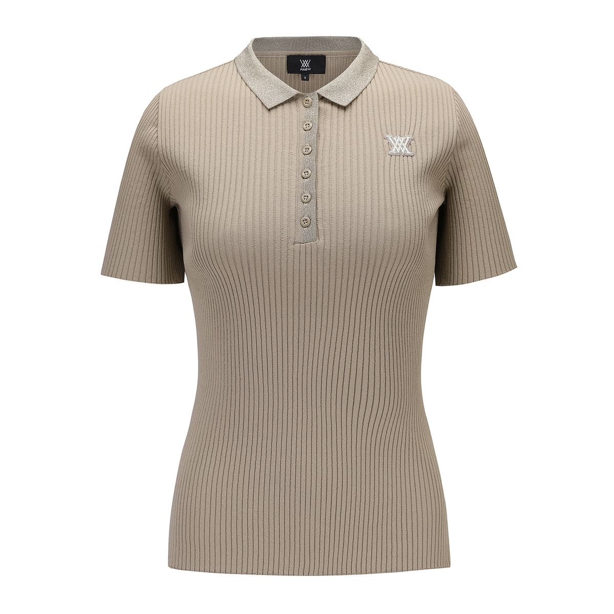 어뉴골프(ANEW GOLF) 여성 골조직 하프 SL AGCMWKN03_BE