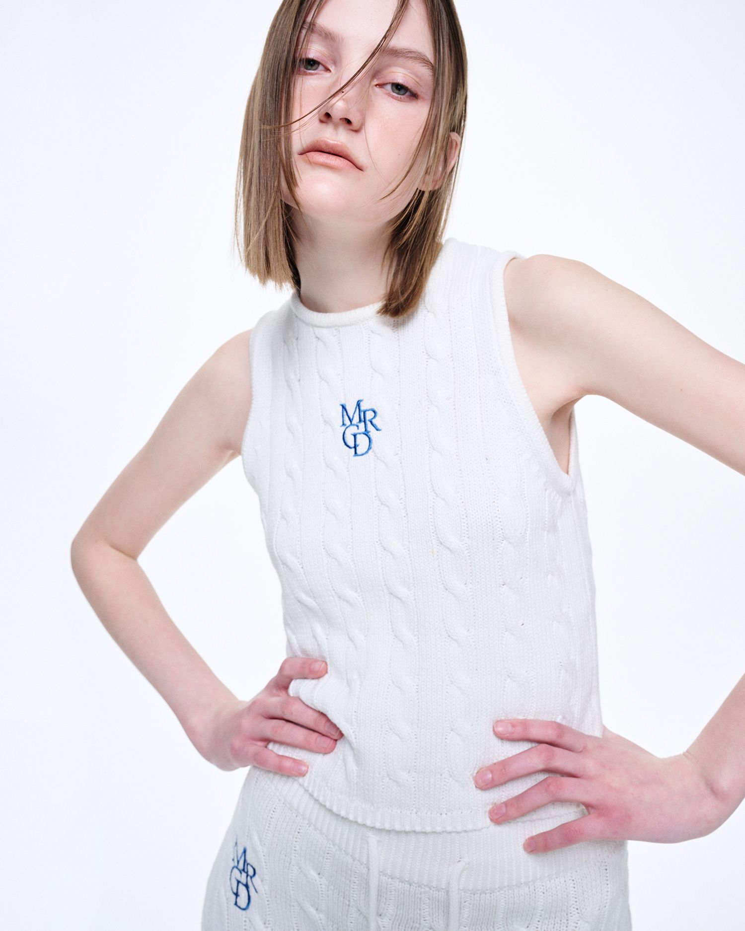 Mardi Mercredi • Cable Cropped Top MRCD – Dear Sunday