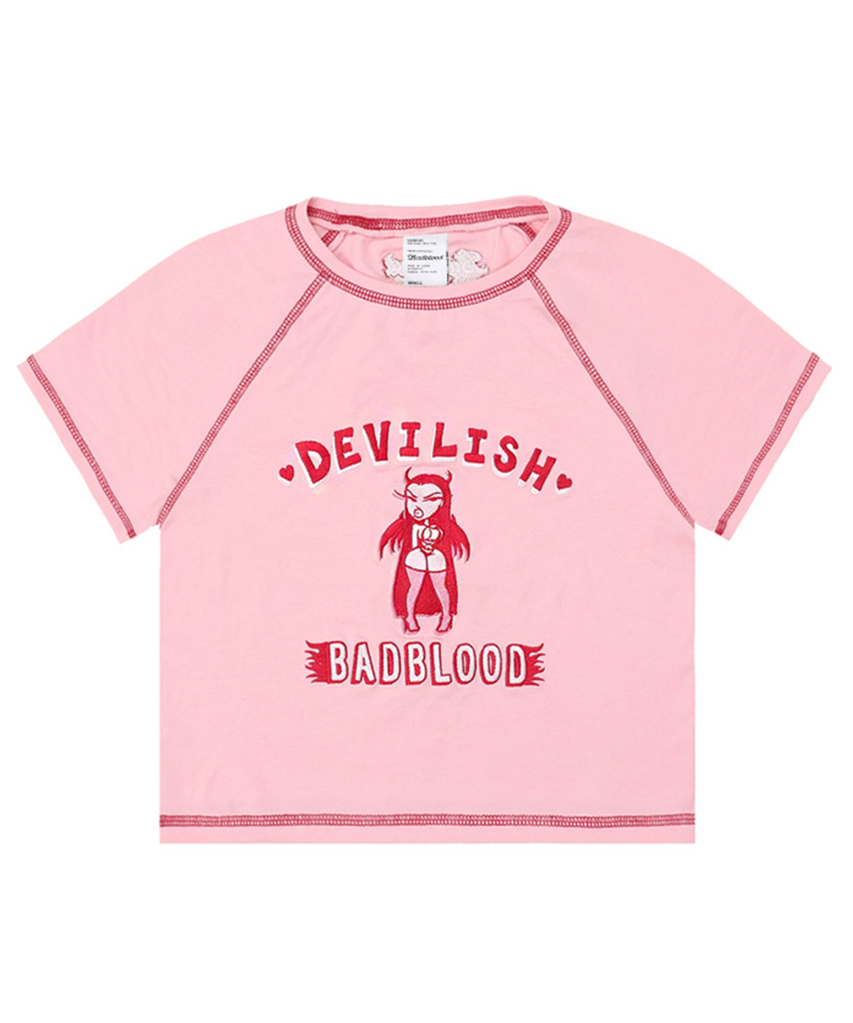 ★韓国人気★BADBLOOD★Kill Them overfit crop t-shirt badblood – BBGSHOPHK