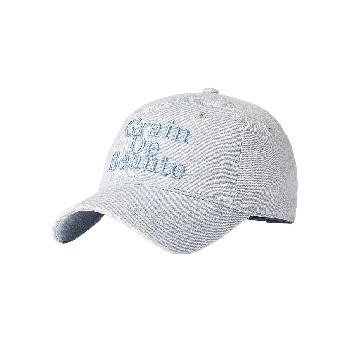 그랭드보떼(GRAIN DE BEAUTE) Signature Ball Cap [Sky blue]