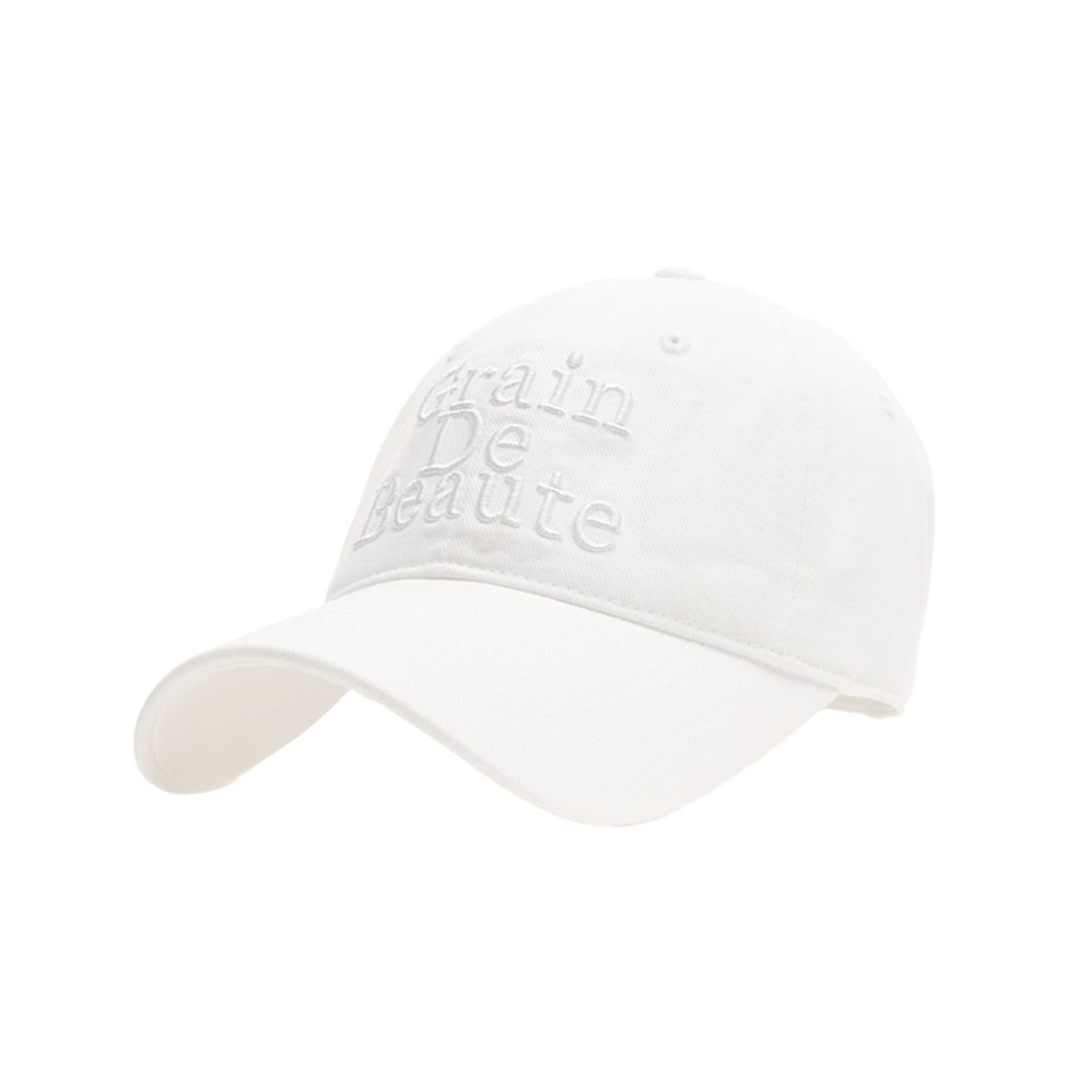 그랭드보떼(GRAIN DE BEAUTE) Signature Ball Cap [White]