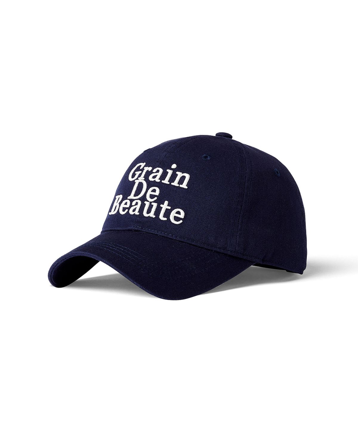 그랭드보떼(GRAIN DE BEAUTE) Signature Ball Cap [Navy]