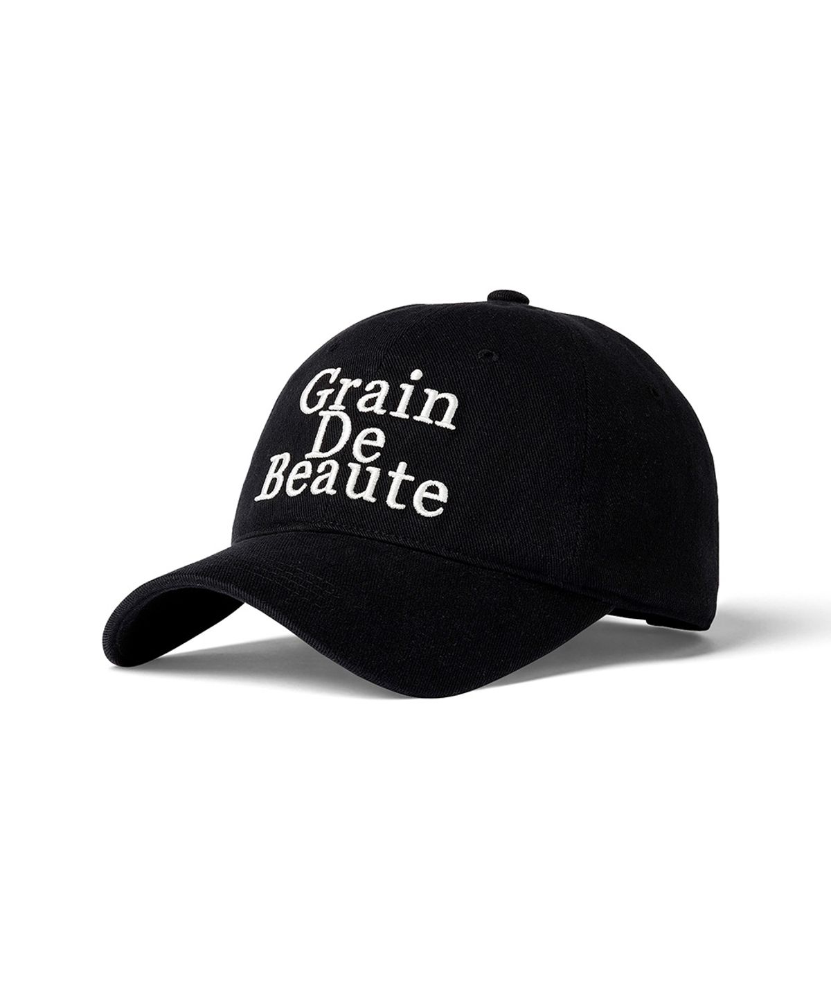 그랭드보떼(GRAIN DE BEAUTE) Signature Ball Cap [Black]