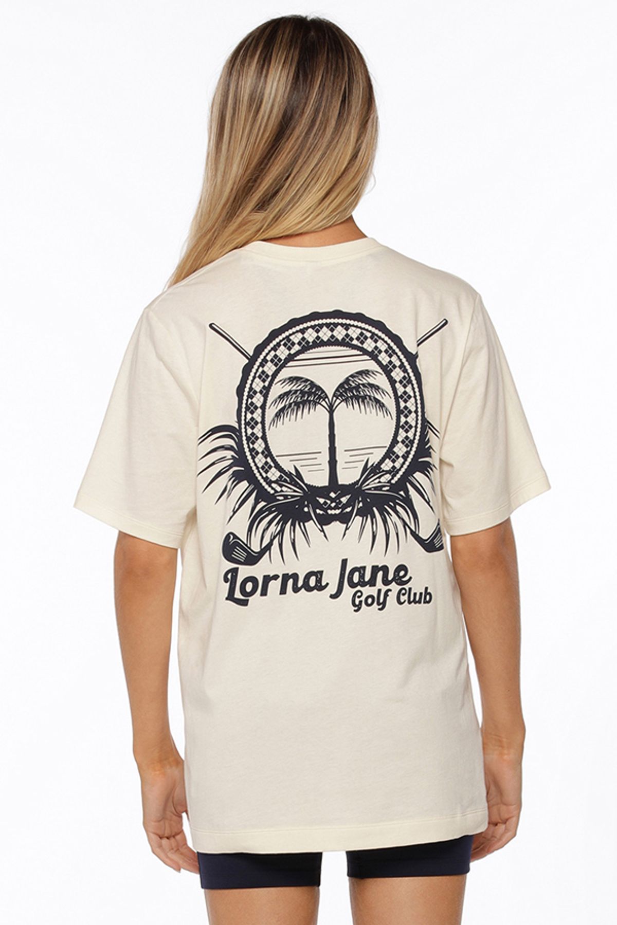 로나제인(LORNA JANE) Country Club Relaxed Active Tee [032205]