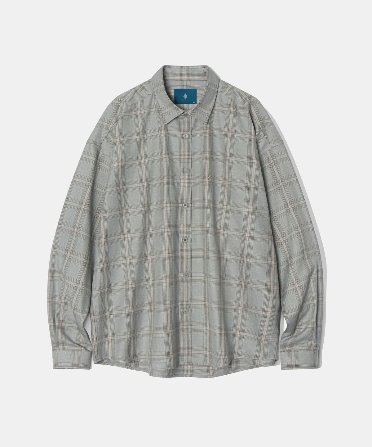 다이아몬드 레이라(DIAMOND LAYLA) Greyish Glen Check shirt S99 Beige Gray