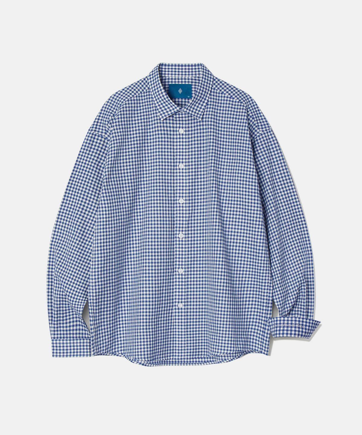다이아몬드 레이라(DIAMOND LAYLA) Gingham Check shirt S101 Blue