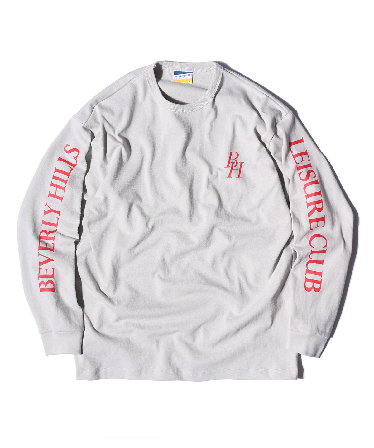 캘리포니아 프로젝트(CALIFORNIA PROJECT) BH LEISURE CLUB L/S T-SHIRTS (GRAY)