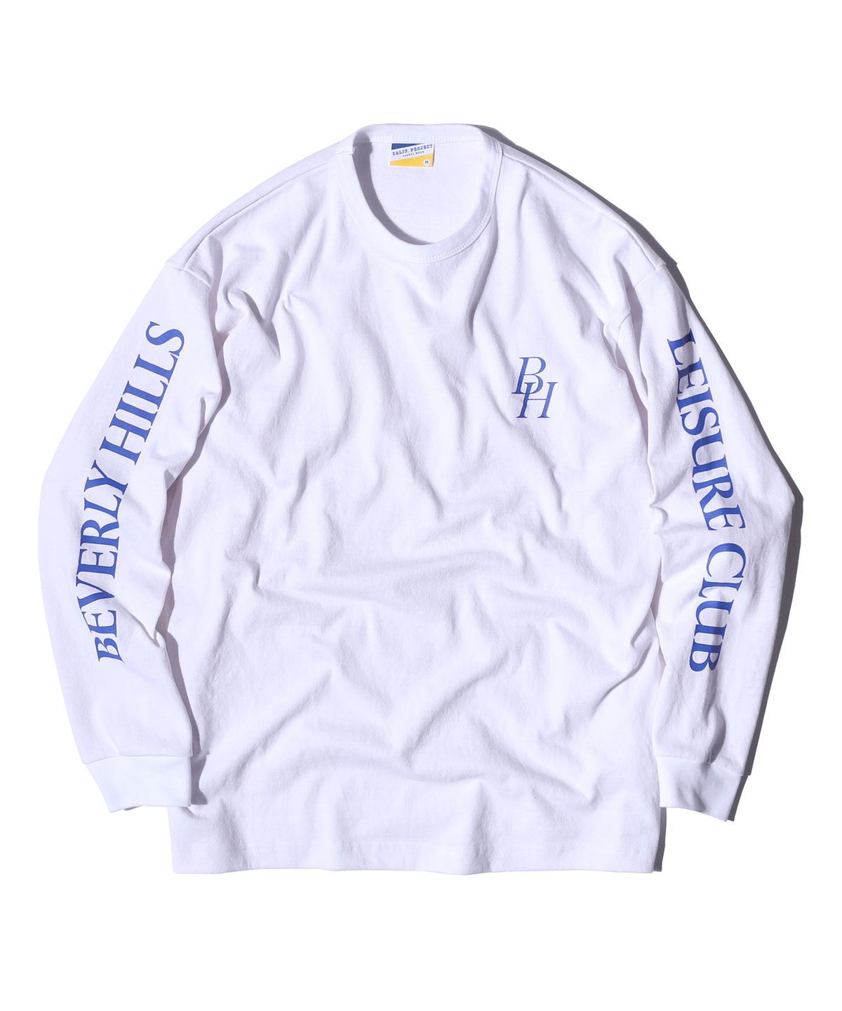 캘리포니아 프로젝트(CALIFORNIA PROJECT) BH LEISURE CLUB L/S T-SHIRTS (WHITE)
