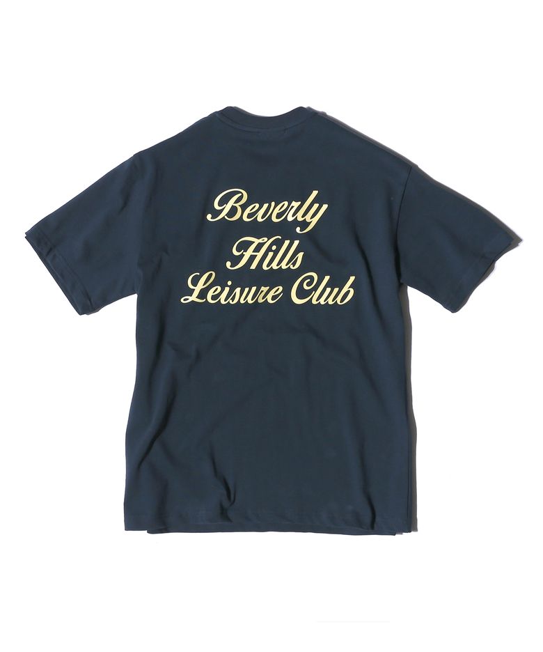 BH LEISURE CLUB T-SHIRTS (NAVY)