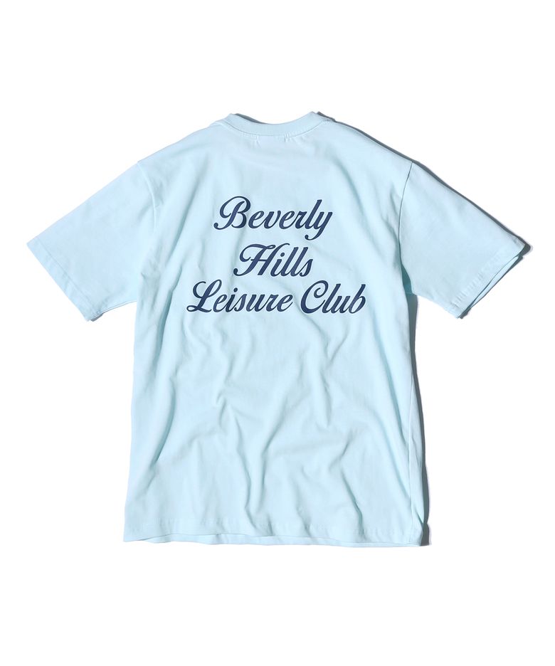 BH LEISURE CLUB T-SHIRTS (M.BLUE)