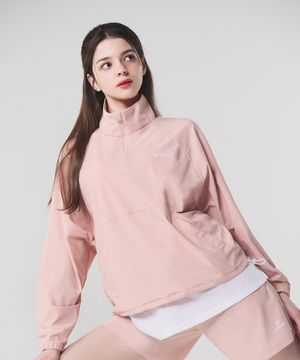 에어스트레치 아노락 자켓_핑크 바람막이