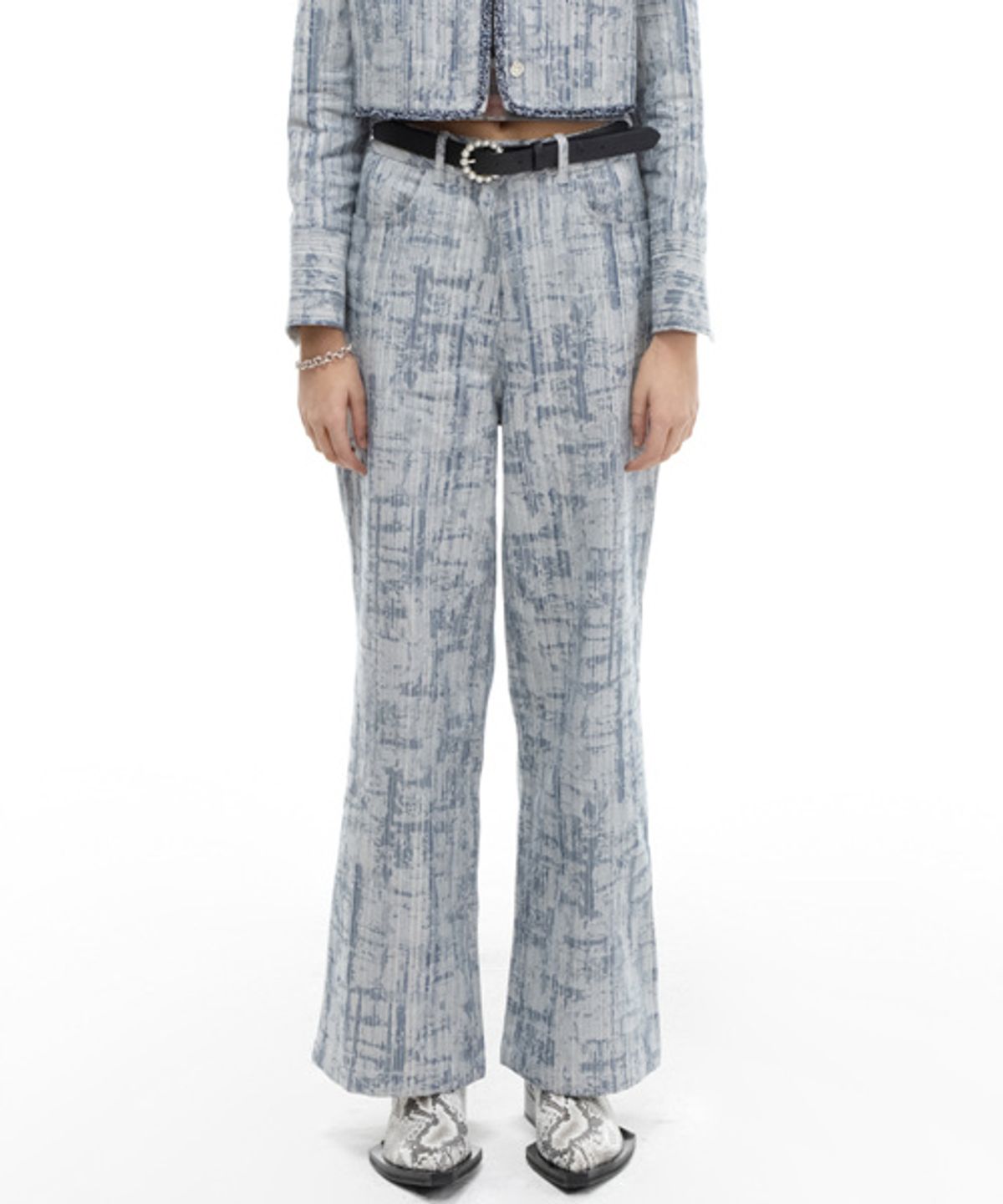그레이티스트(THE GREATEST) Wide Denim Pants