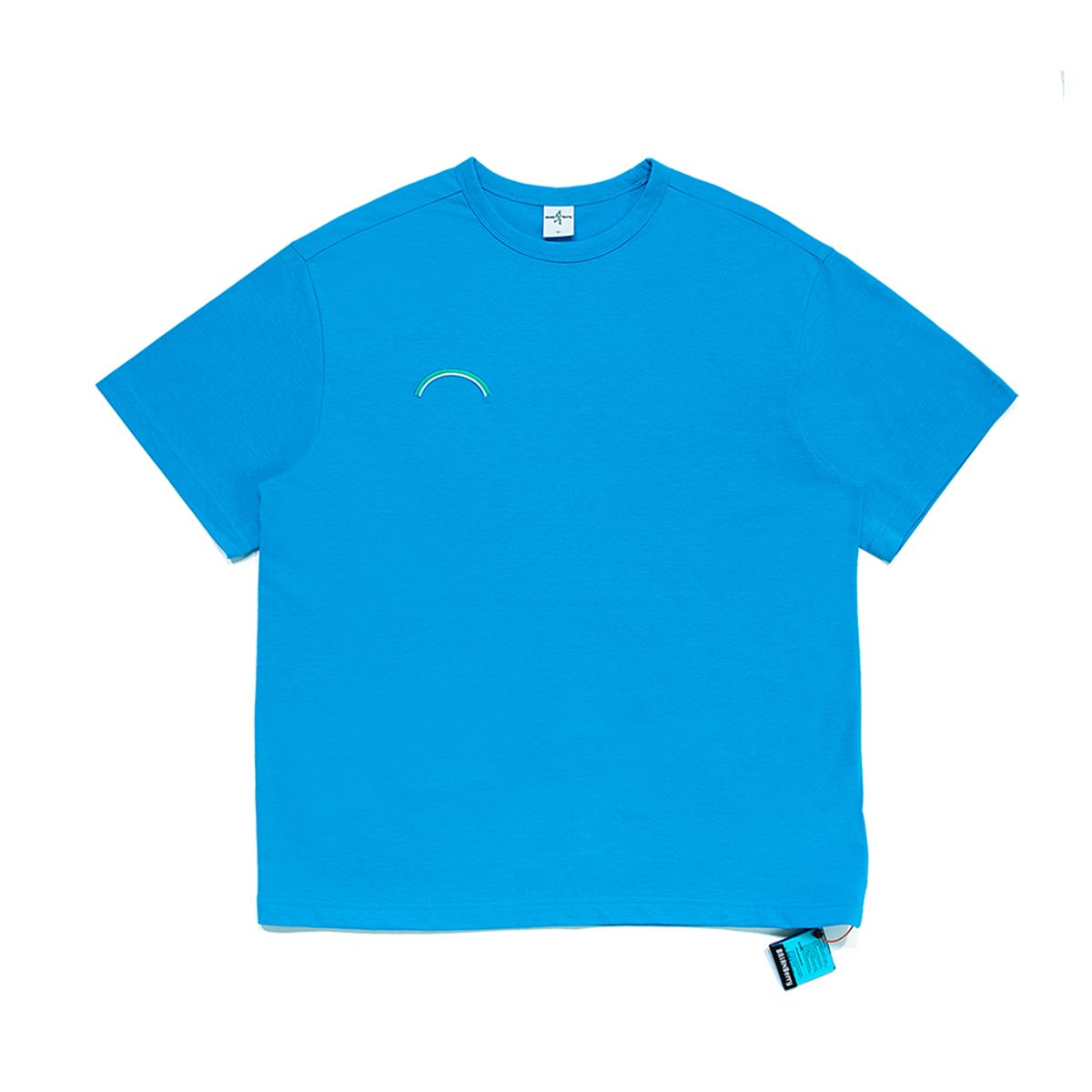 브라이언베리(BRIAN BERRY) OLGA HALF TEE_AQUA