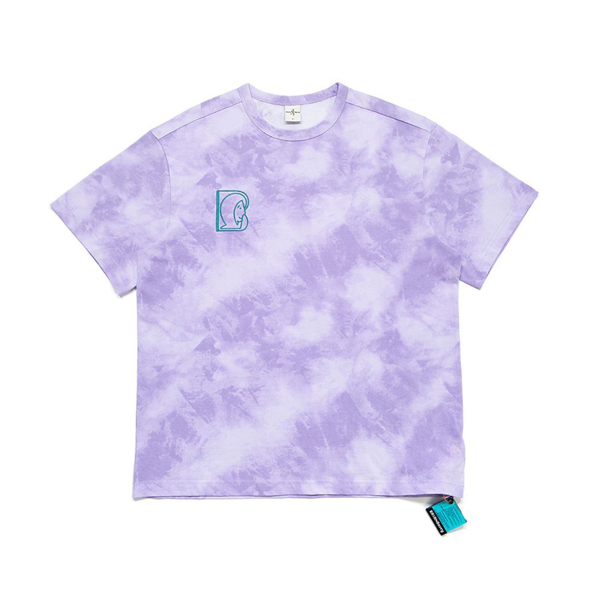 브라이언베리(BRIAN BERRY) POPPY DYEING TEE_PALE VIOLET