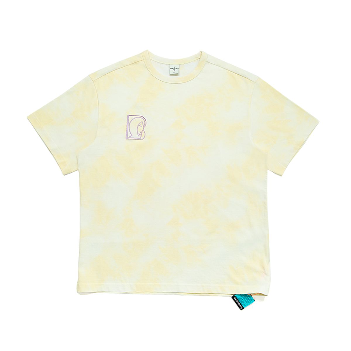브라이언베리(BRIAN BERRY) POPPY DYEING TEE_LIGHT YELLOW