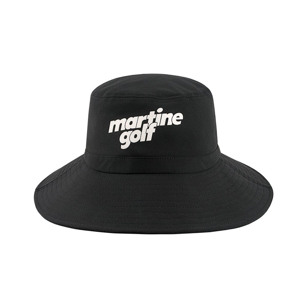 마틴골프(MARTINE GOLF) Martine Wide Bucket Hat_Black