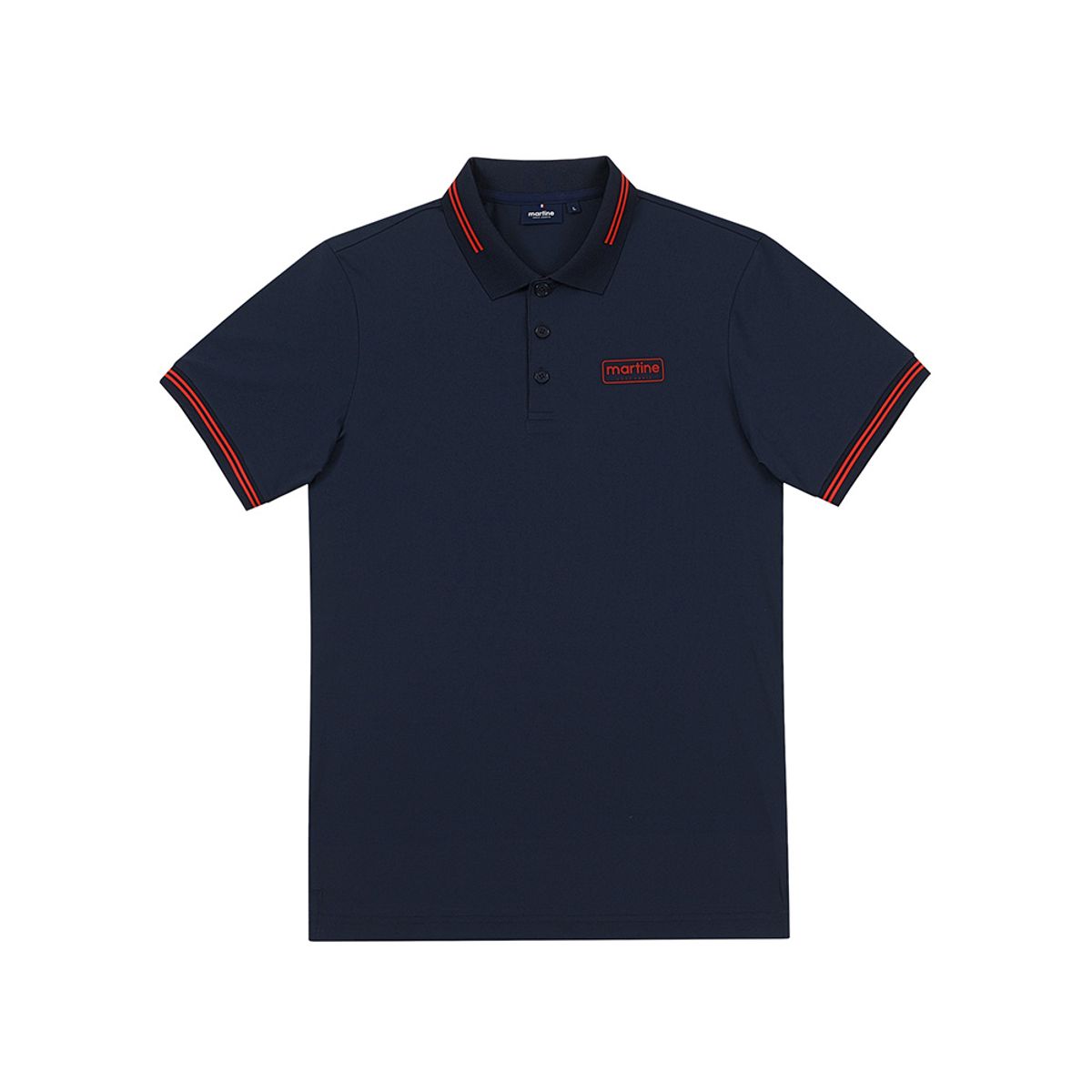 마틴골프(MARTINE GOLF) Tip Point Pique Shirts_Navy (Men)