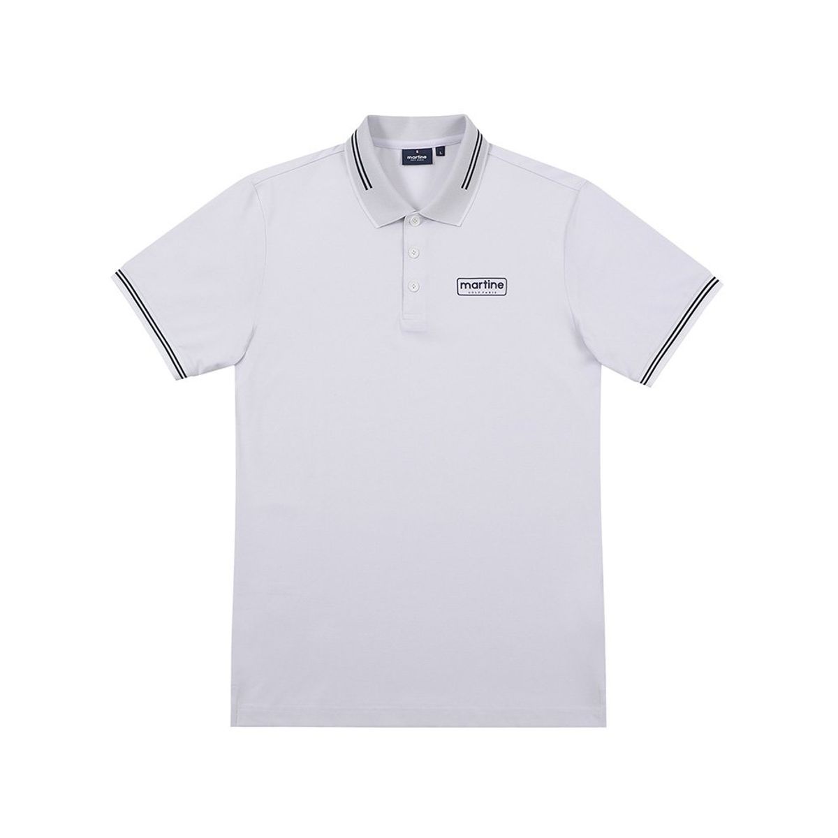 마틴골프(MARTINE GOLF) Tip Point Pique Shirts_White (Men)