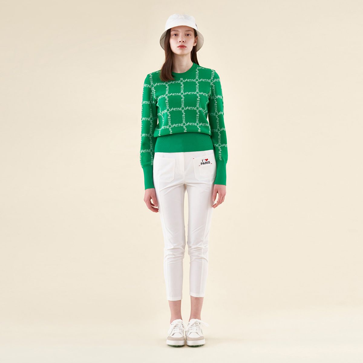 마틴골프(MARTINE GOLF) Out Pocket Point Pants_White