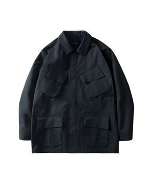 정글퍼티그 자켓 블랙