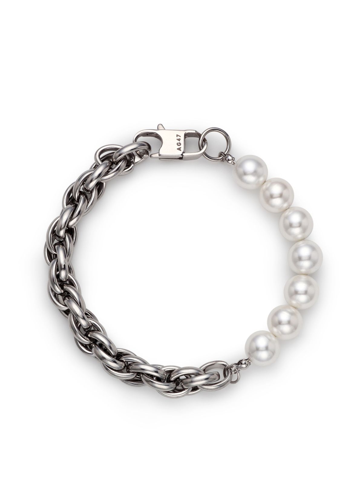 에이지47(AG47) B.W.P Bracelet-11 Pearl 10mm Chains