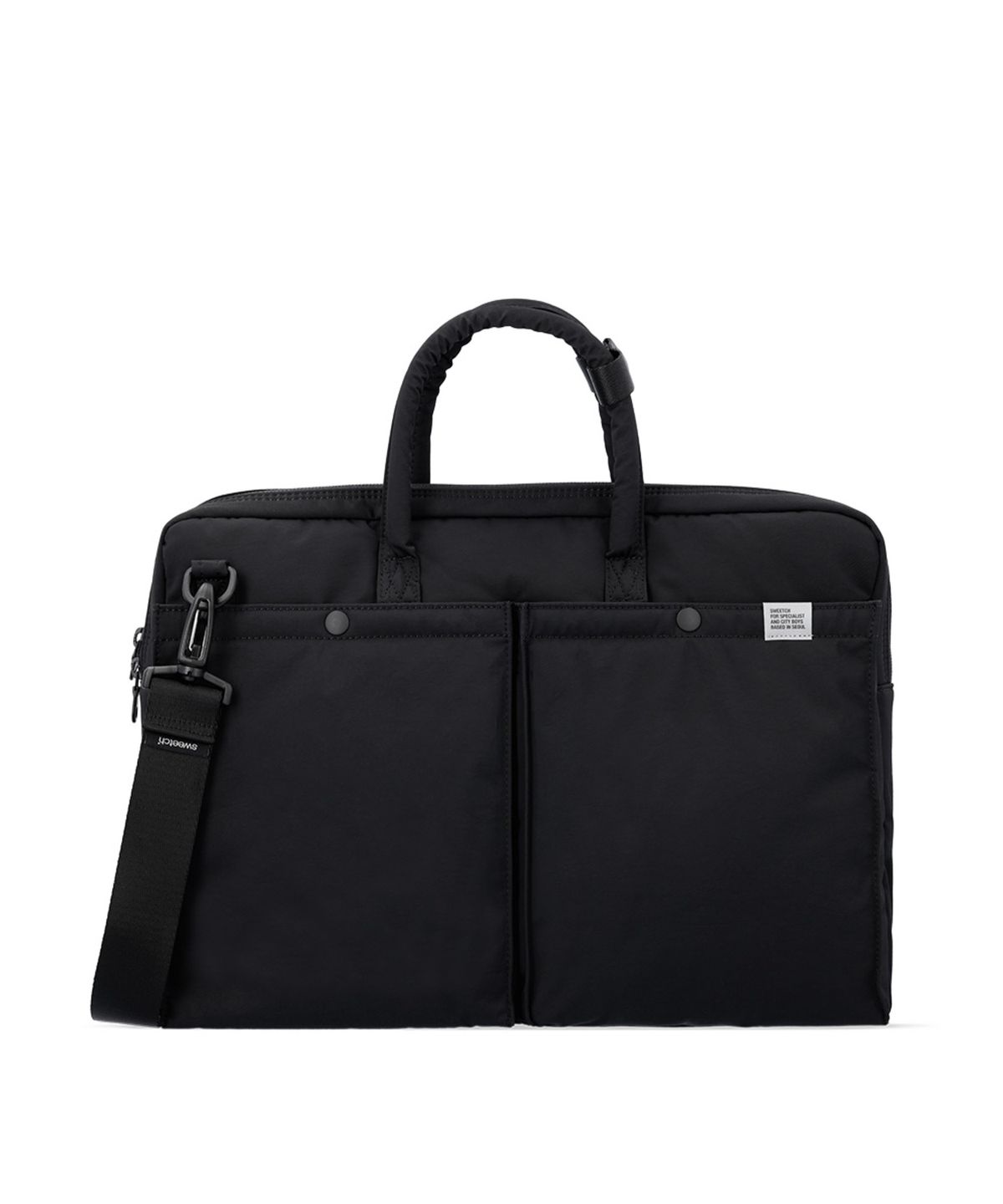 스위치(SWEETCH) CITY BOYS SLIM BRIEFCASE 001 Black