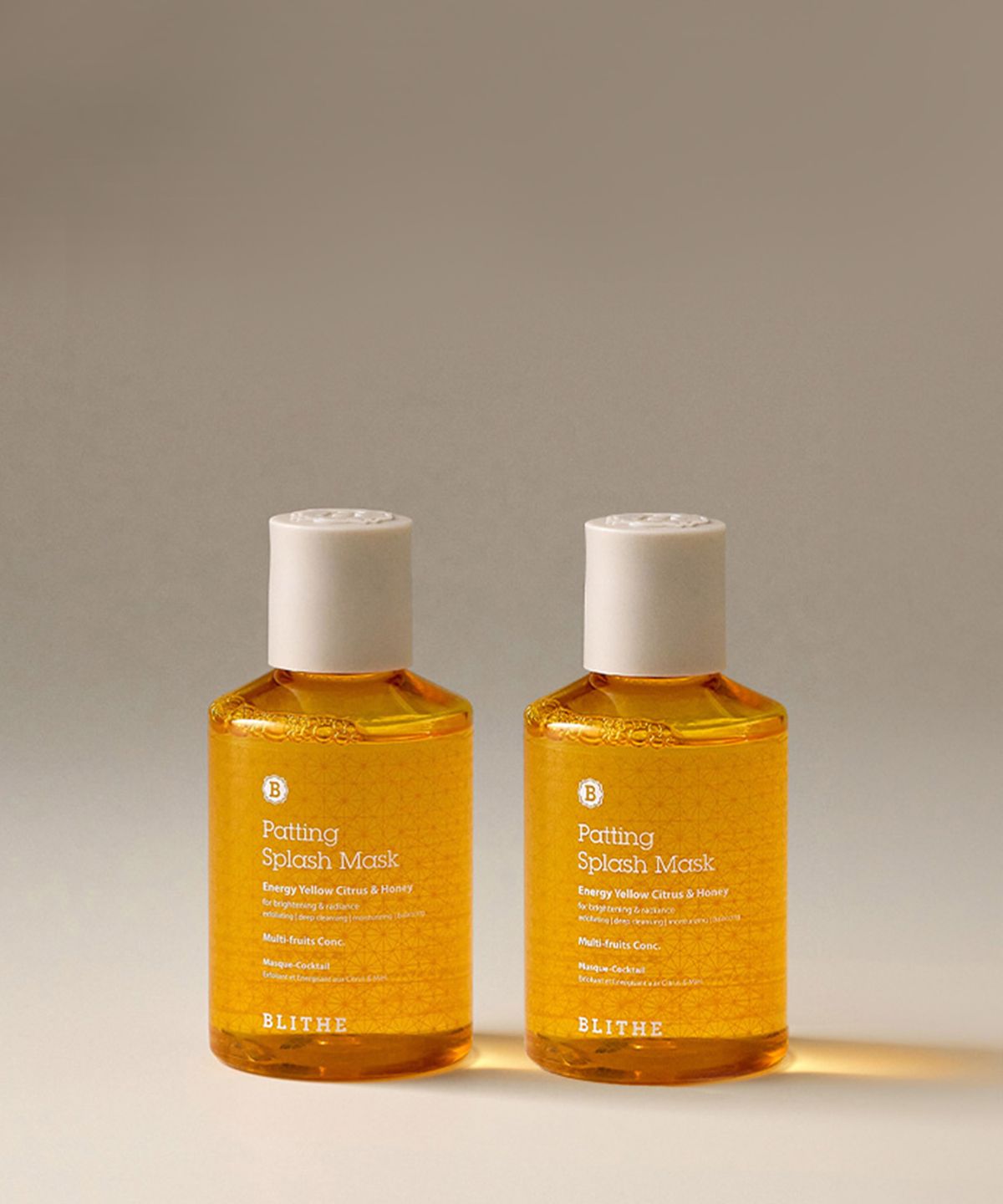 블라이드(BLITHE) 블라이드 피부톤업 마스크팩  세수팩 옐로우 150ml (2개입)
