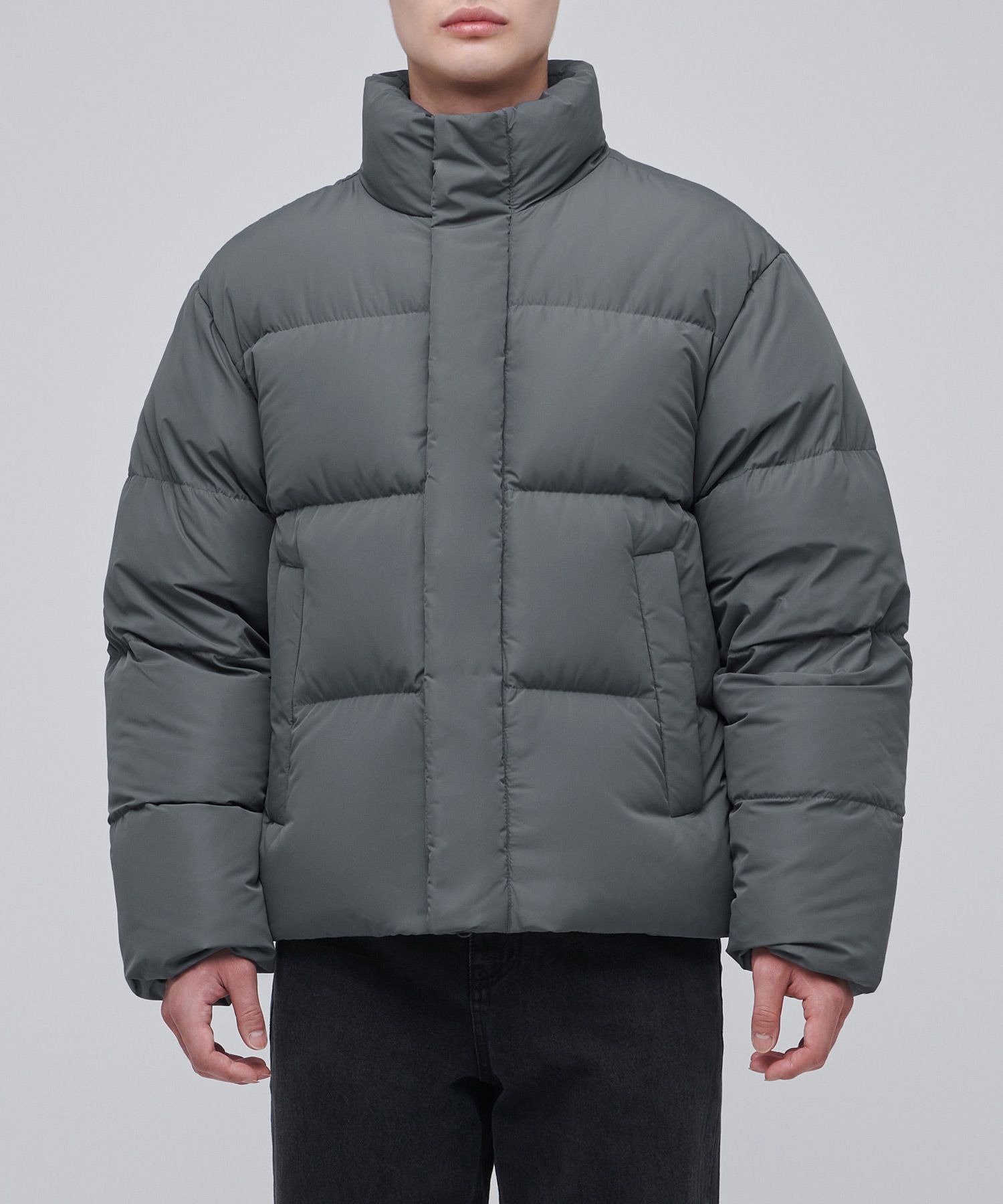 MUSINSA公式 | MUSINSA STANDARD GOOSE DOWN SHORT PUFFER JACKET