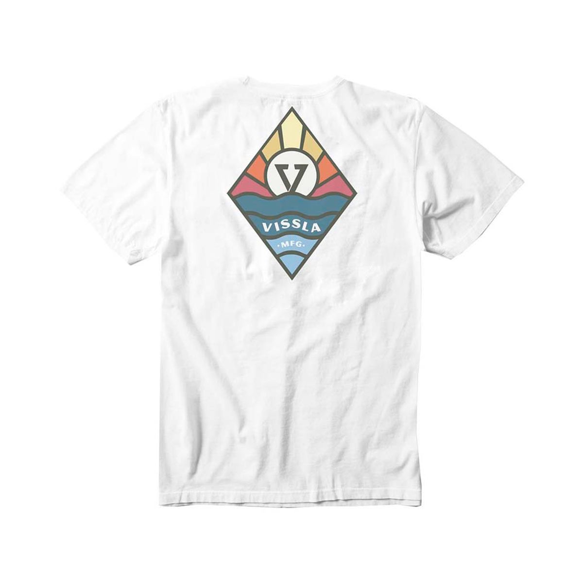 비슬라(VISSLA) So Glassy PKT Tee-WHT