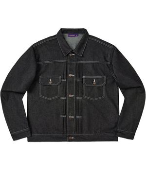 [논페이드] 카우보이 데님 자켓 - 블랙