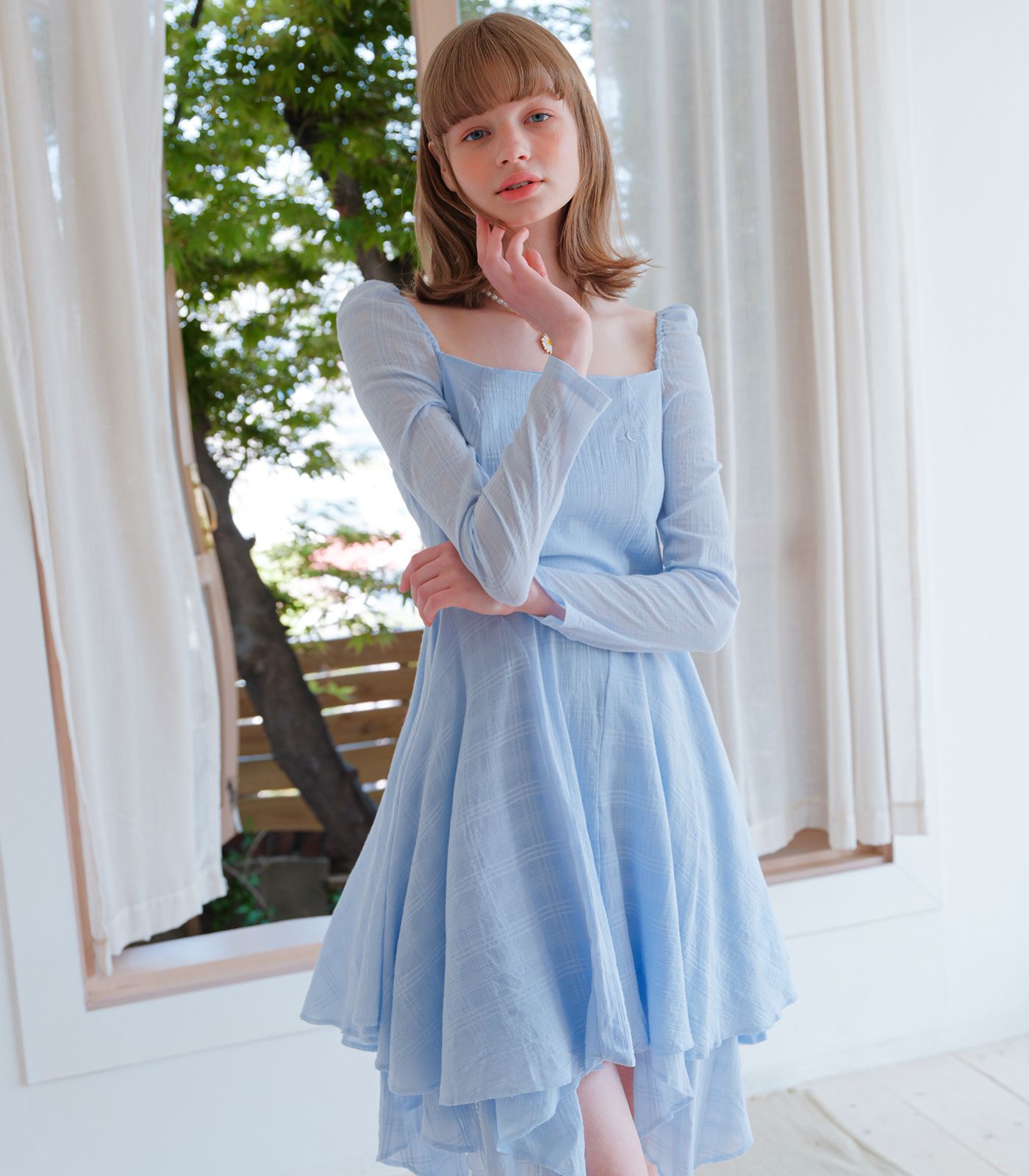 ワンピース Nuage Airy Dress Nuage Airy Dress（ワンピース）｜Her lip to（ハーリップトゥー