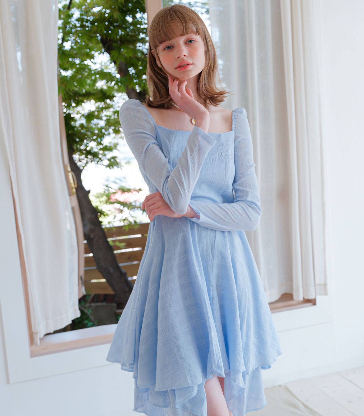 어반드레스(AVANDRESS) alice onepiece SKYBLUE
