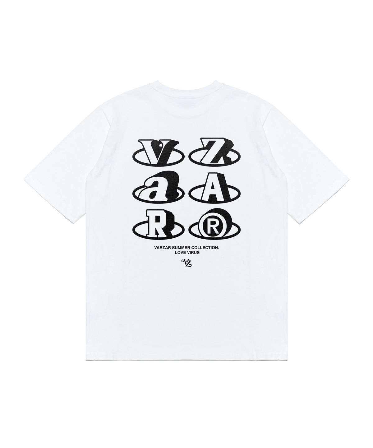 바잘(VARZAR) 폴 인 바잘 반팔 티셔츠 (6color)