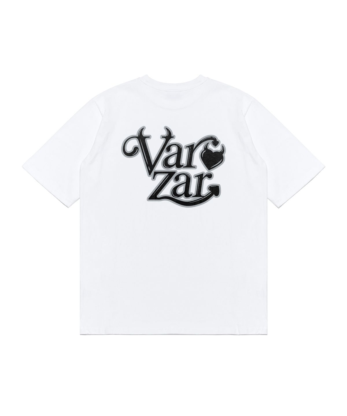 바잘(VARZAR) 러브 이즈 데빌 반팔 티셔츠 (2color)